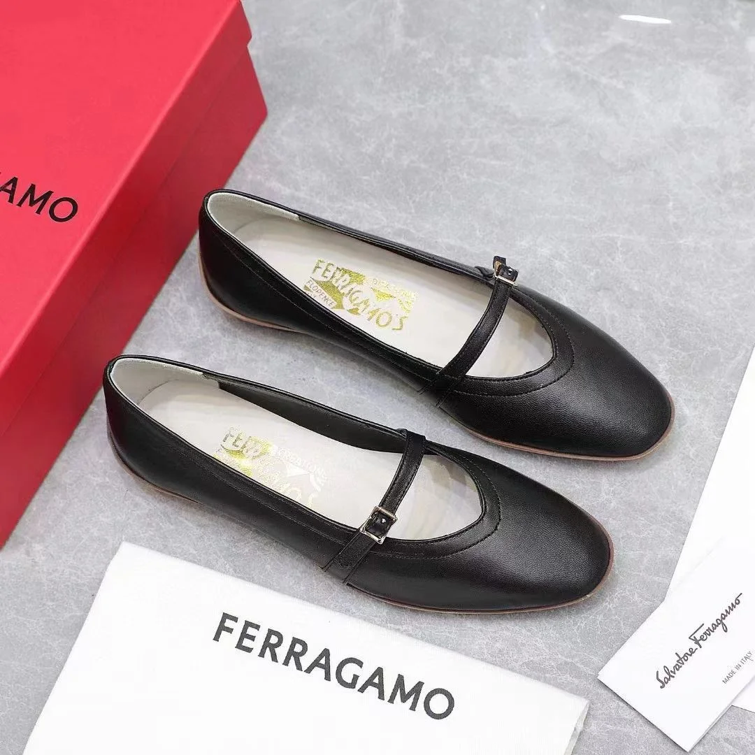 Ferragamo Shoes Versatile 6519
