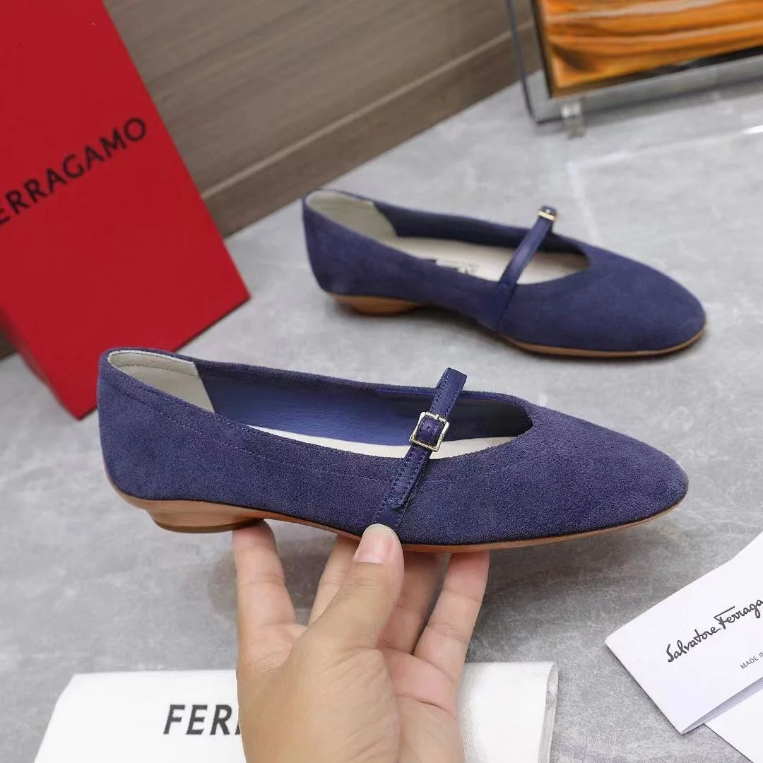 Modern Ferragamo Shoes 6498