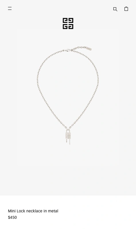 Sleek Givenchy Necklaces 212995