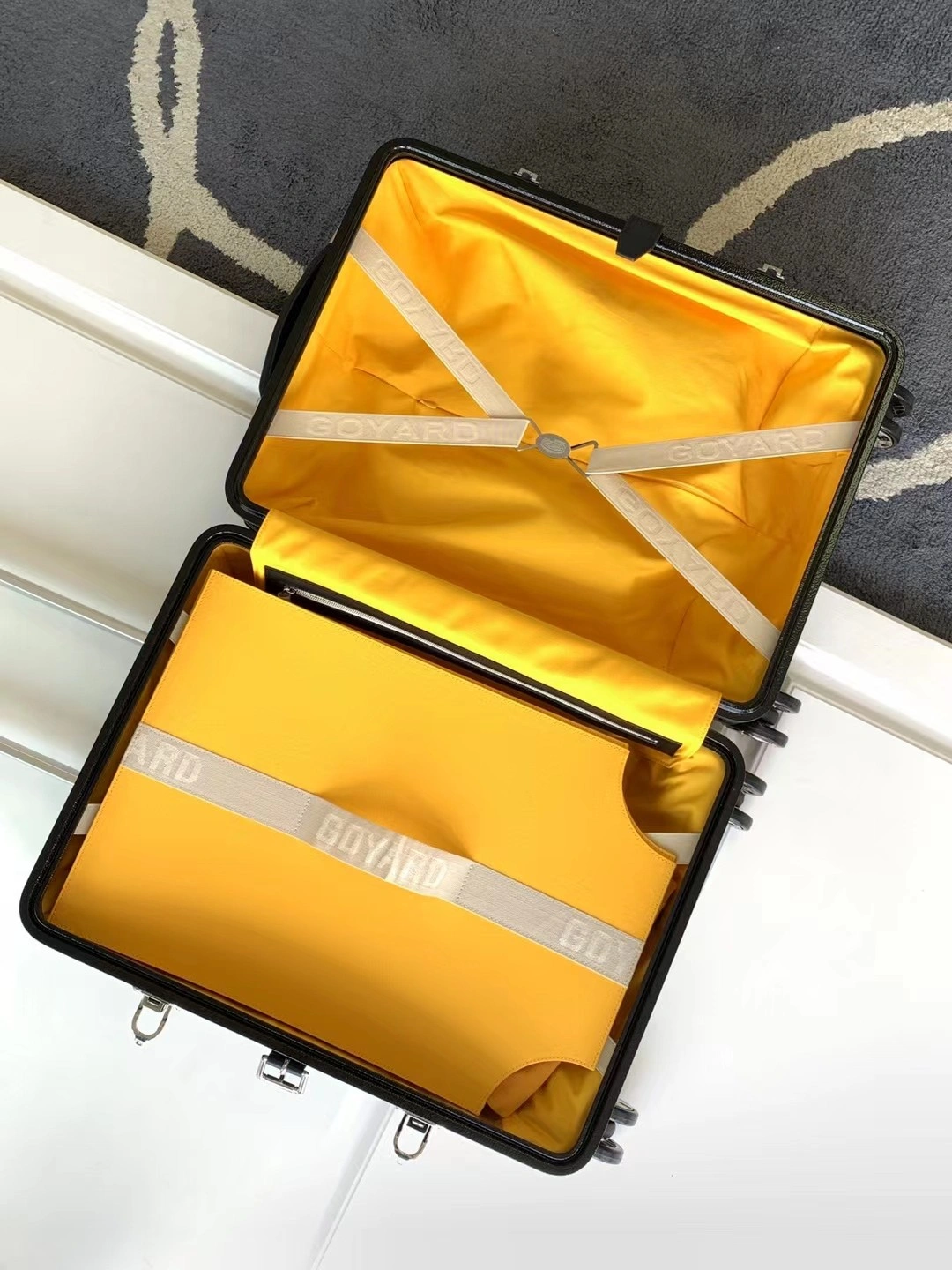 Cozy Goyard Suitcase 65047