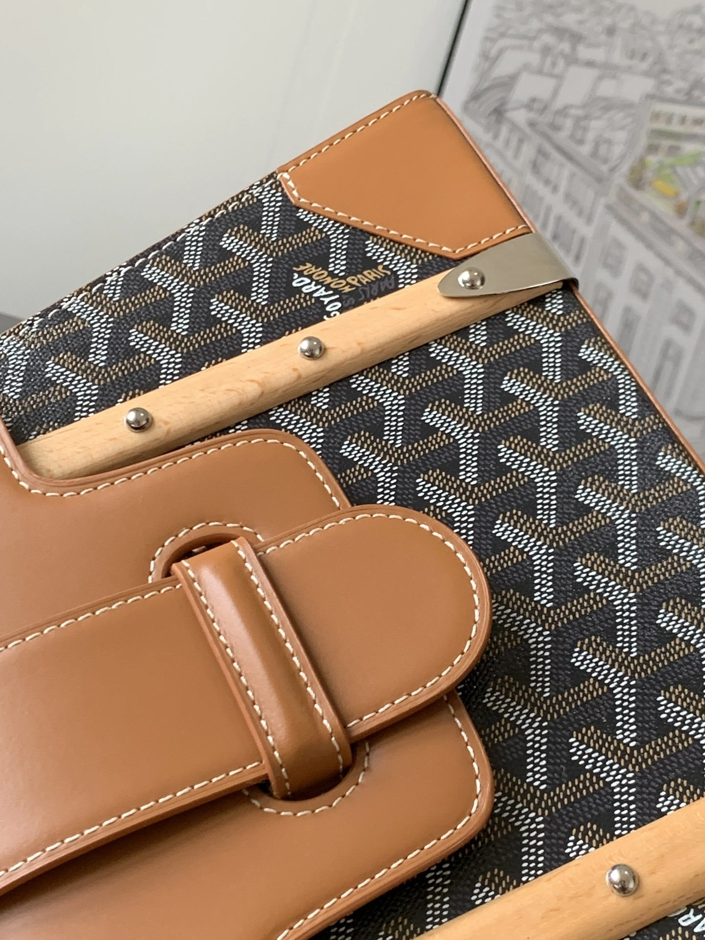 WellDesigned Goyard Top Handle Bags 65026