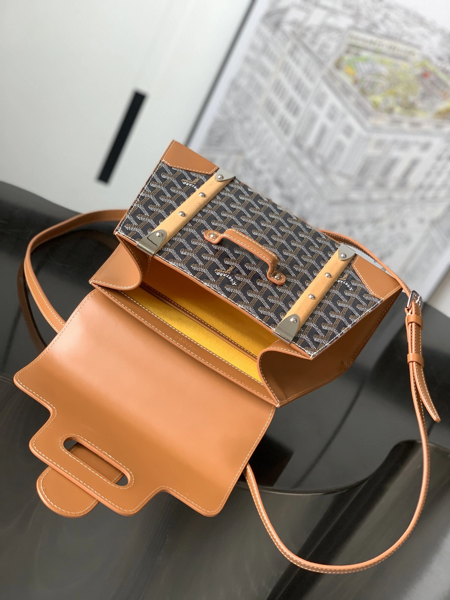 WellDesigned Goyard Top Handle Bags 65026