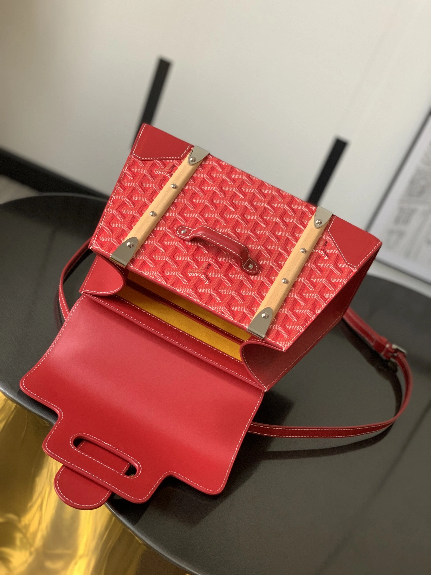 Original Goyard Top Handle Bags 65018