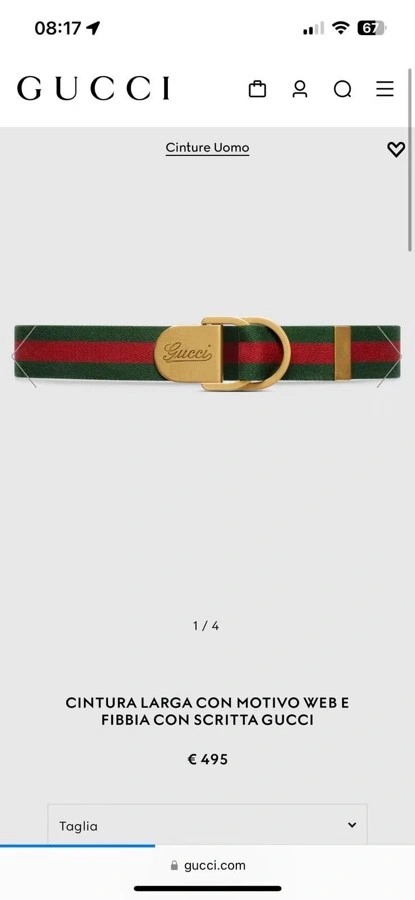 AllSeason Gucci Belts 291286