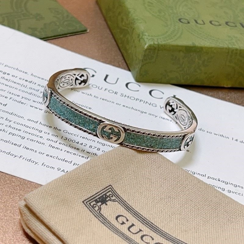 SmoothTexture Gucci Bracelets 244157