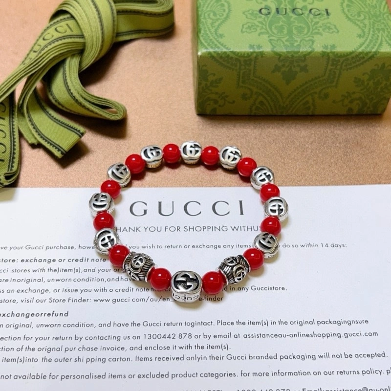 SmoothTexture Gucci Bracelets 243414