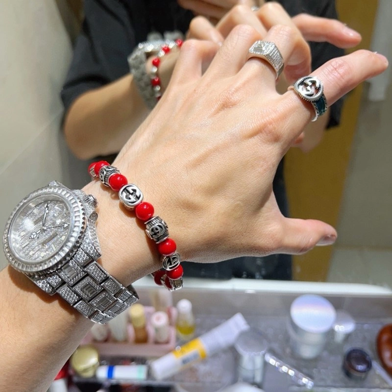 SmoothTexture Gucci Bracelets 243414