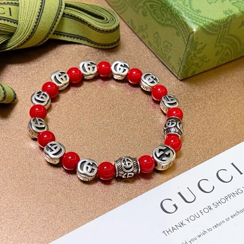 SmoothTexture Gucci Bracelets 243414