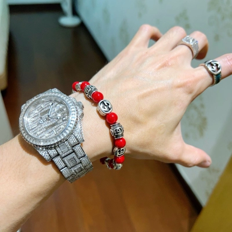 SmoothTexture Gucci Bracelets 243414
