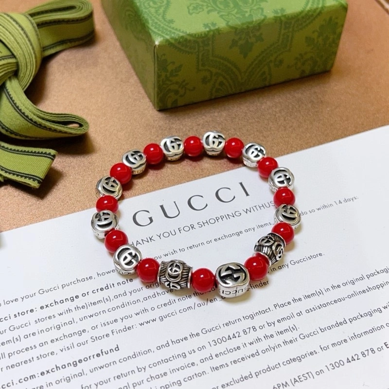 SmoothTexture Gucci Bracelets 243414