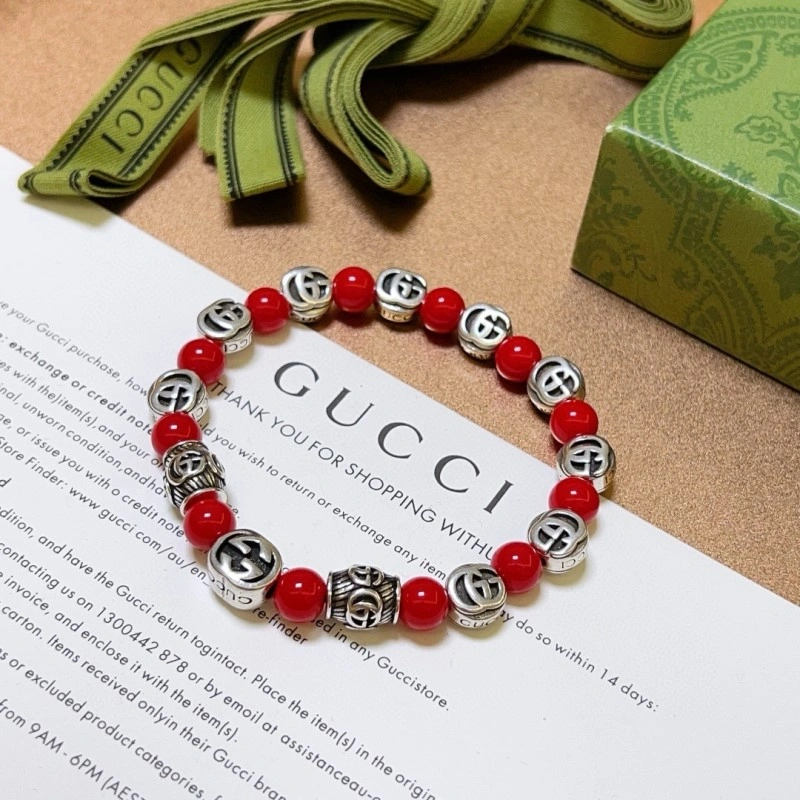 SmoothTexture Gucci Bracelets 243414
