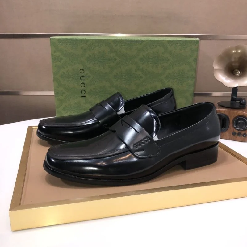 Bright Gucci Business Shoes 24232
