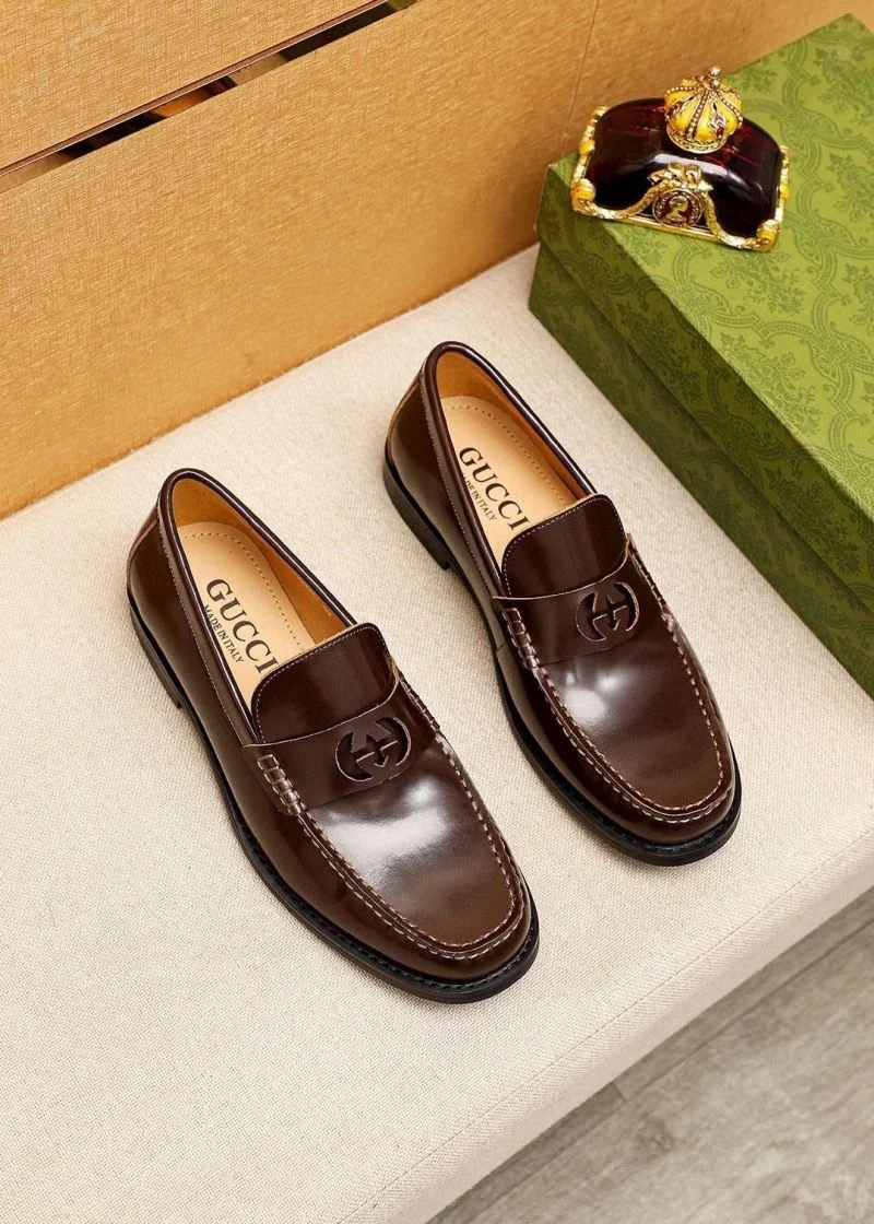 Gucci Business Shoes Breathable 25786