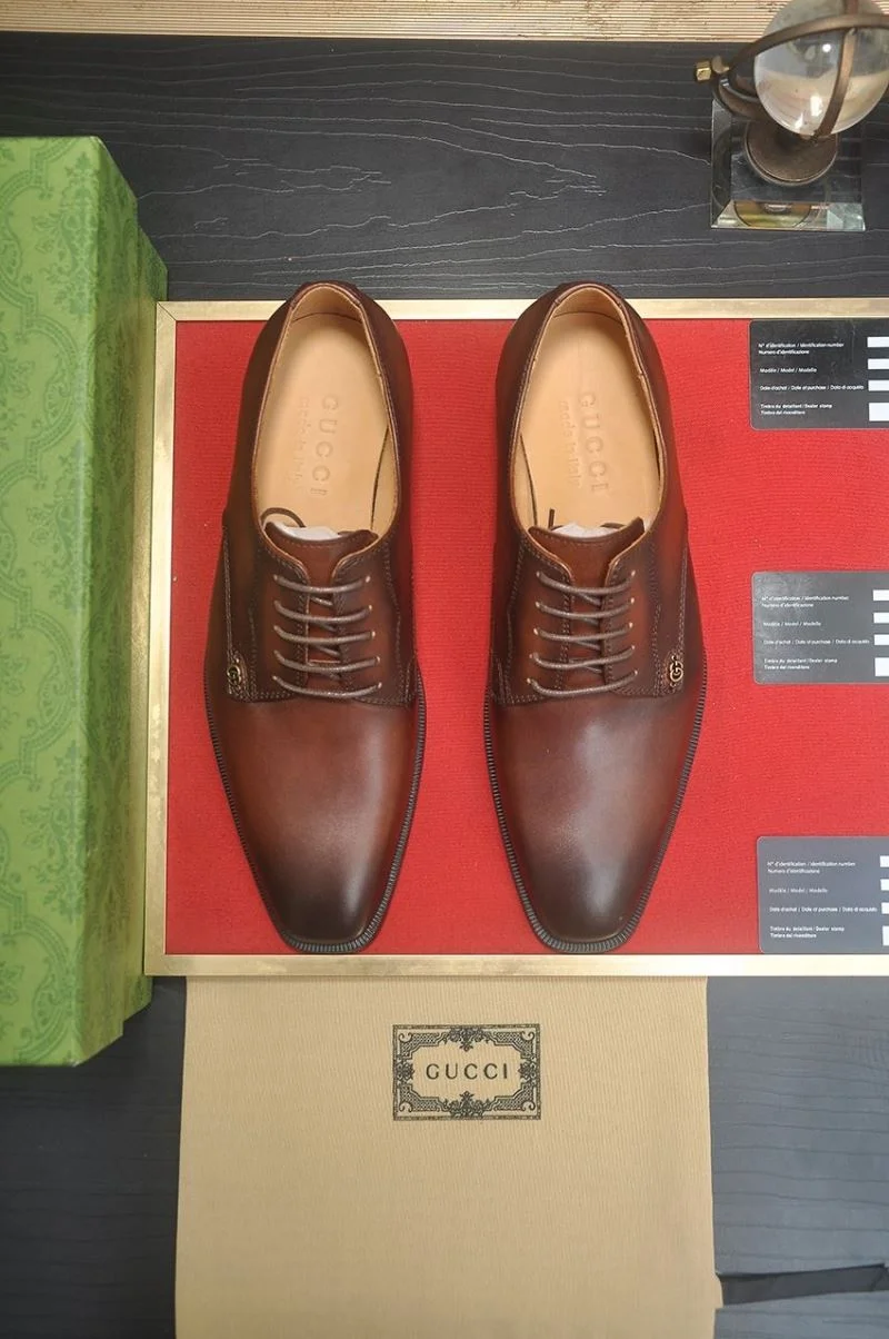 Gucci Business Shoes Breathable 25760