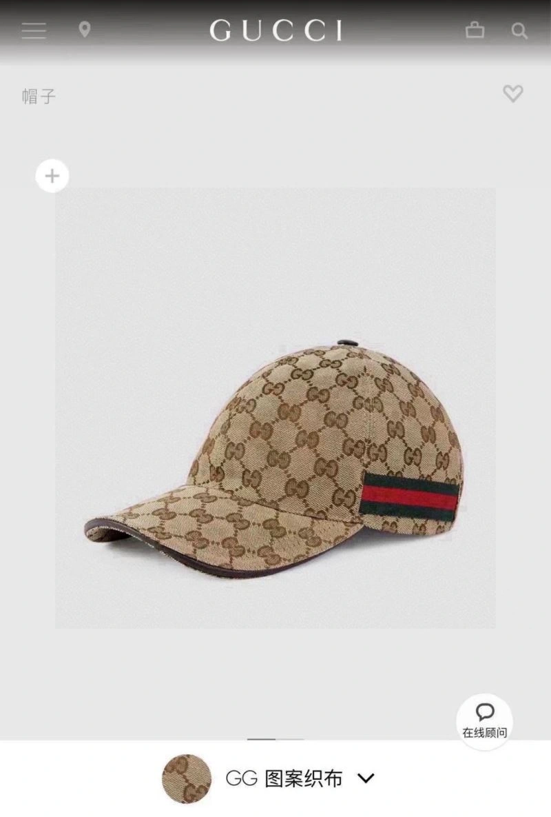 Gucci Caps Youthful 256946