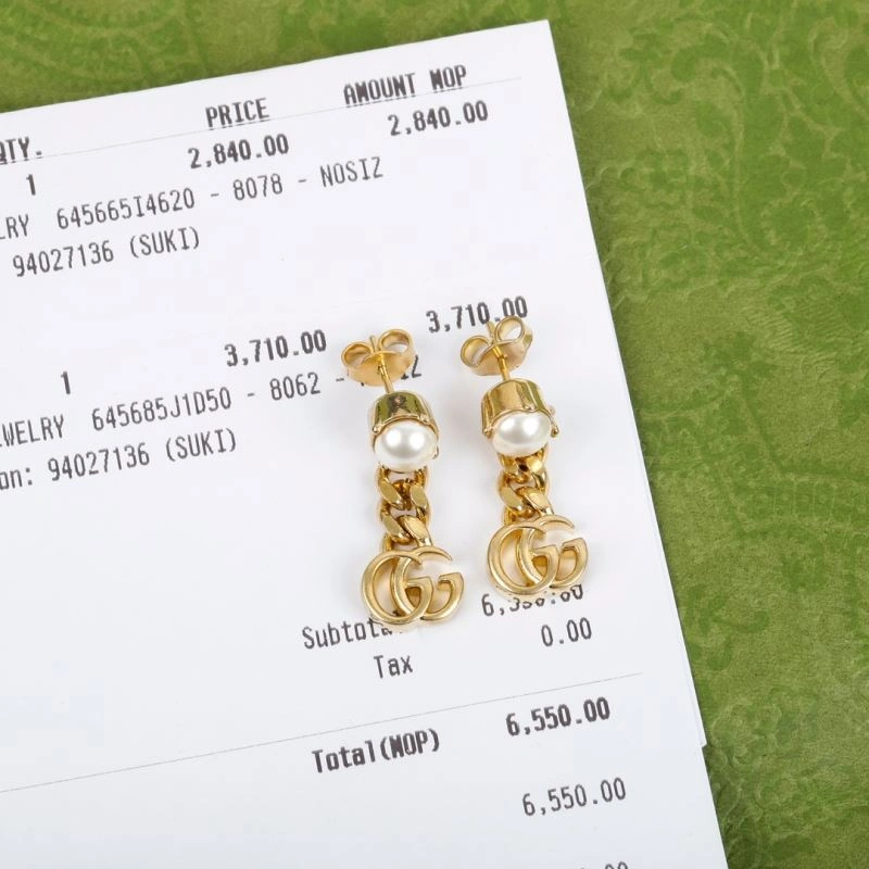 Gucci Earrings SunProtective 245680