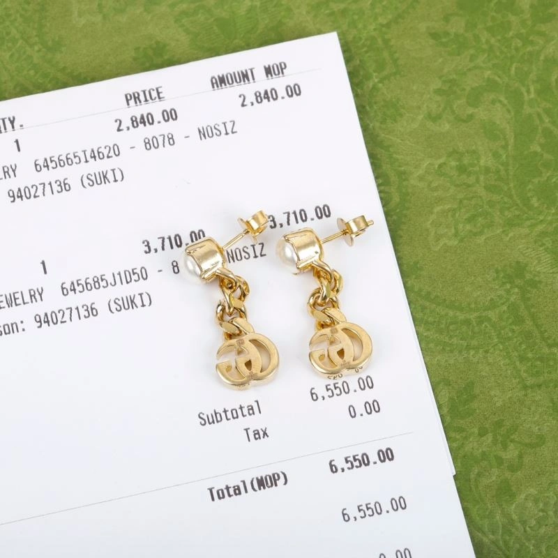 Gucci Earrings SunProtective 245680