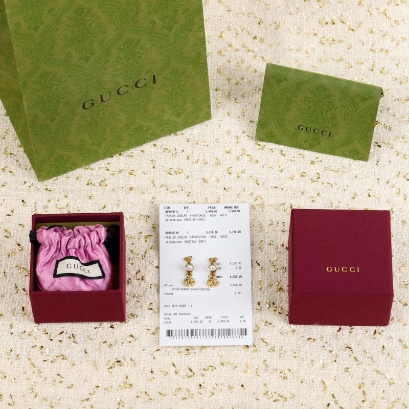 Gucci Earrings SunProtective 245680