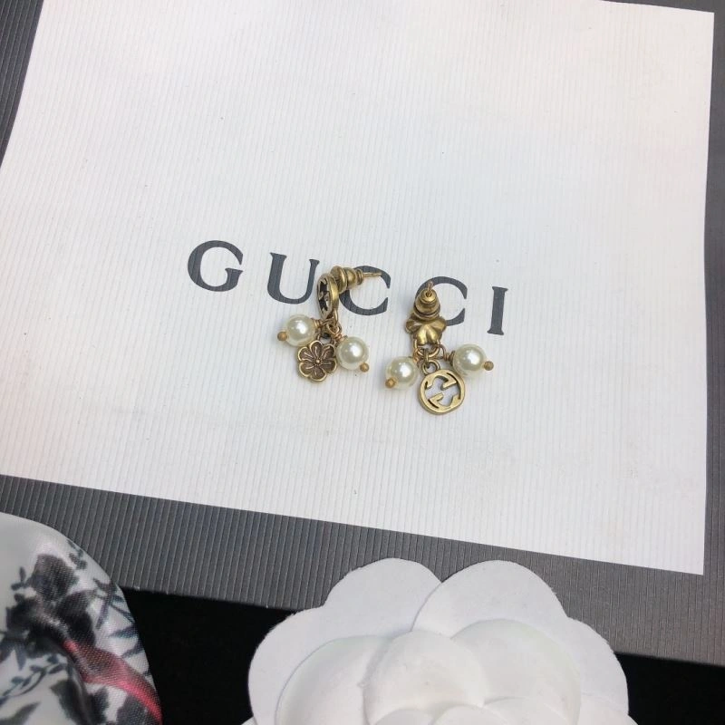 Gucci Earrings ZipUp 244824