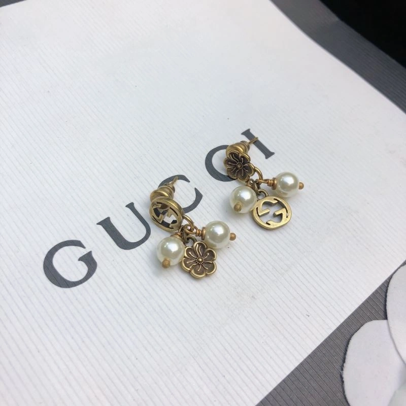 Gucci Earrings ZipUp 244824