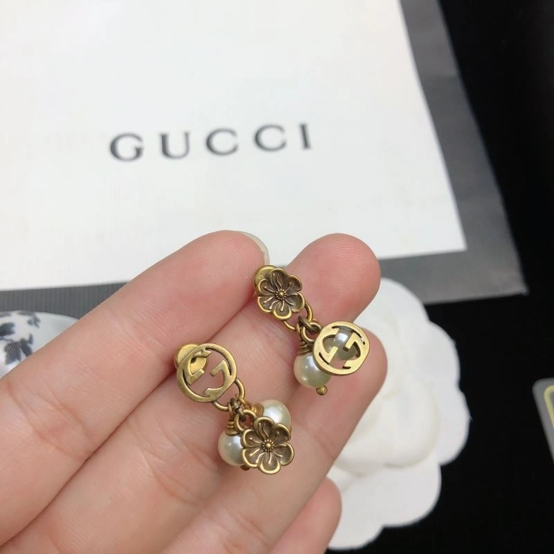Gucci Earrings ZipUp 244824