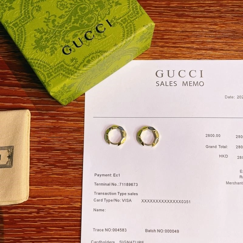 Gucci Earrings Packable 244562