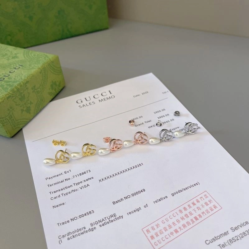 Gucci Earrings Versatile 244080