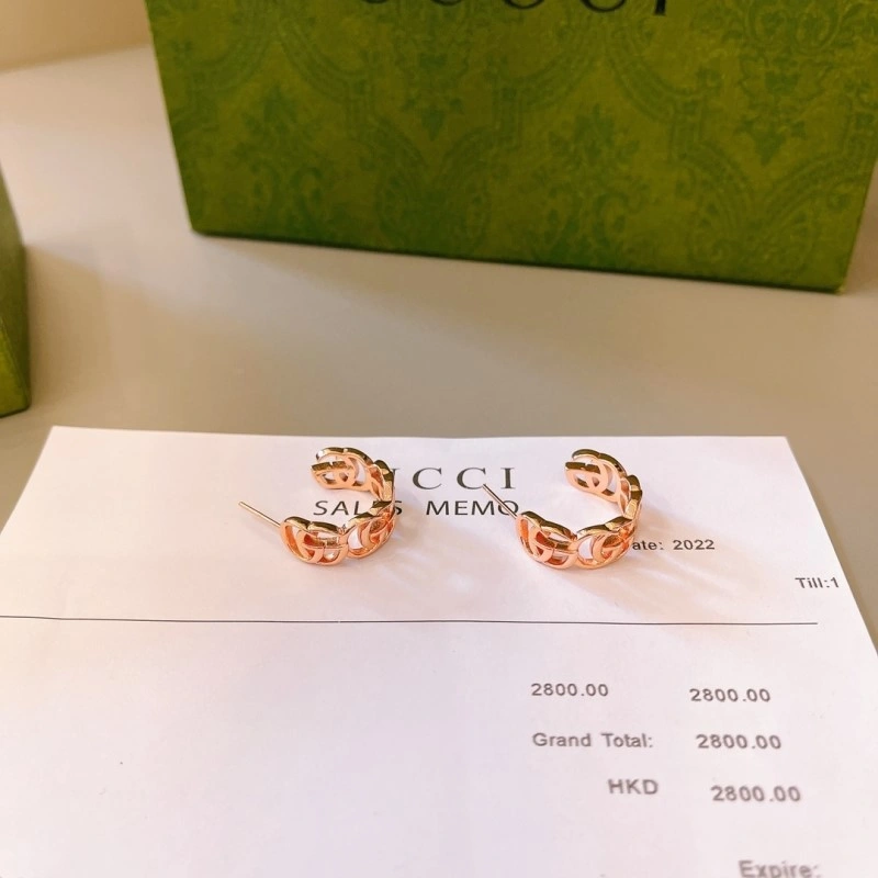 Gucci Earrings ZipUp 243180