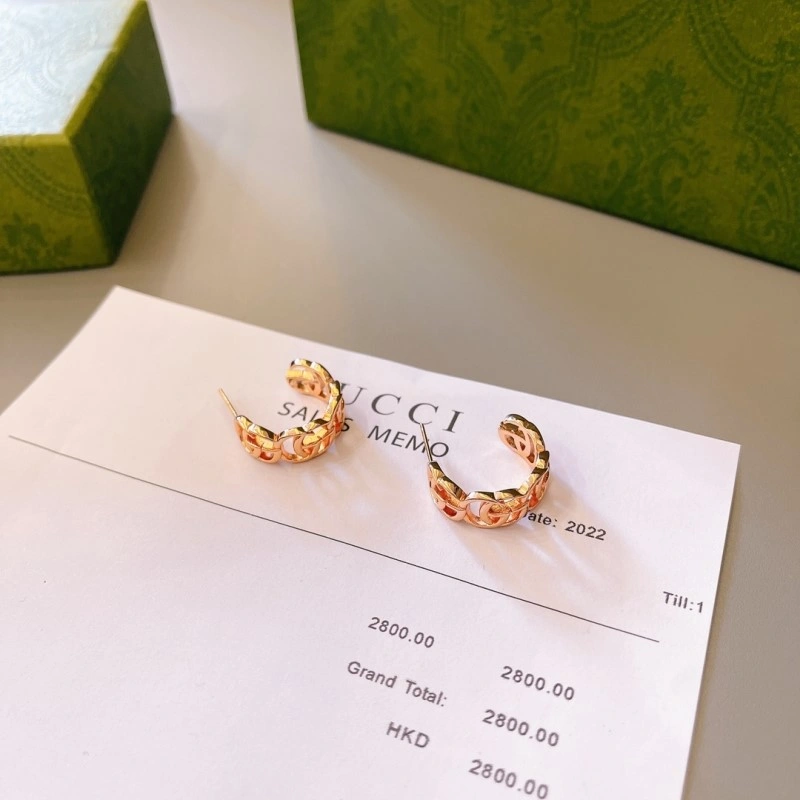 Gucci Earrings ZipUp 243180