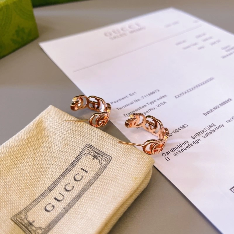 Gucci Earrings ZipUp 243180