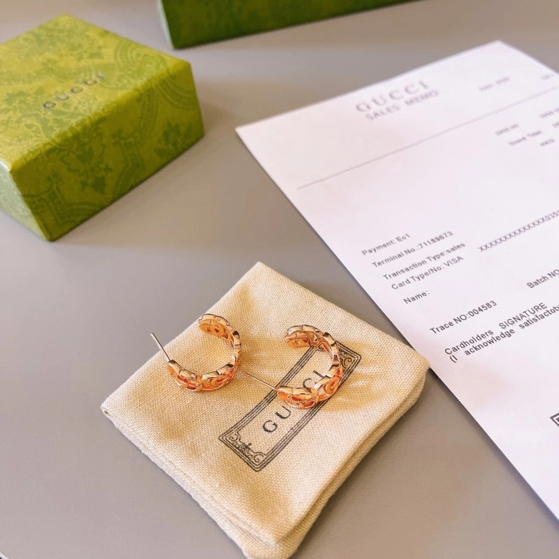 Gucci Earrings ZipUp 243180