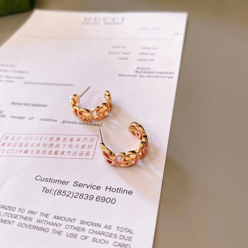 Gucci Earrings ZipUp 243180