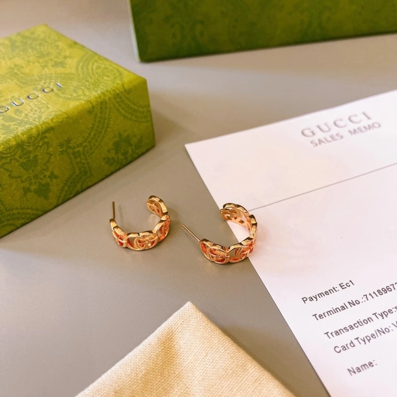 Gucci Earrings ZipUp 243180