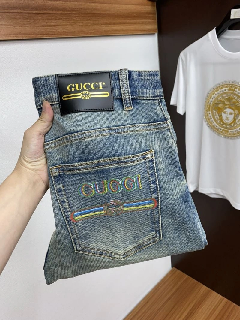 Breathable Gucci Jeans 127337