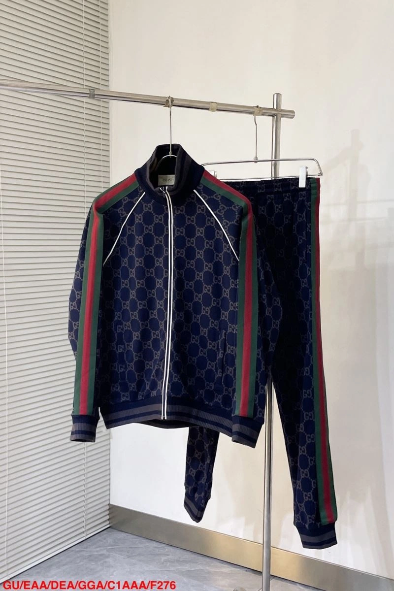 Gucci Long Suits Breathable 128883