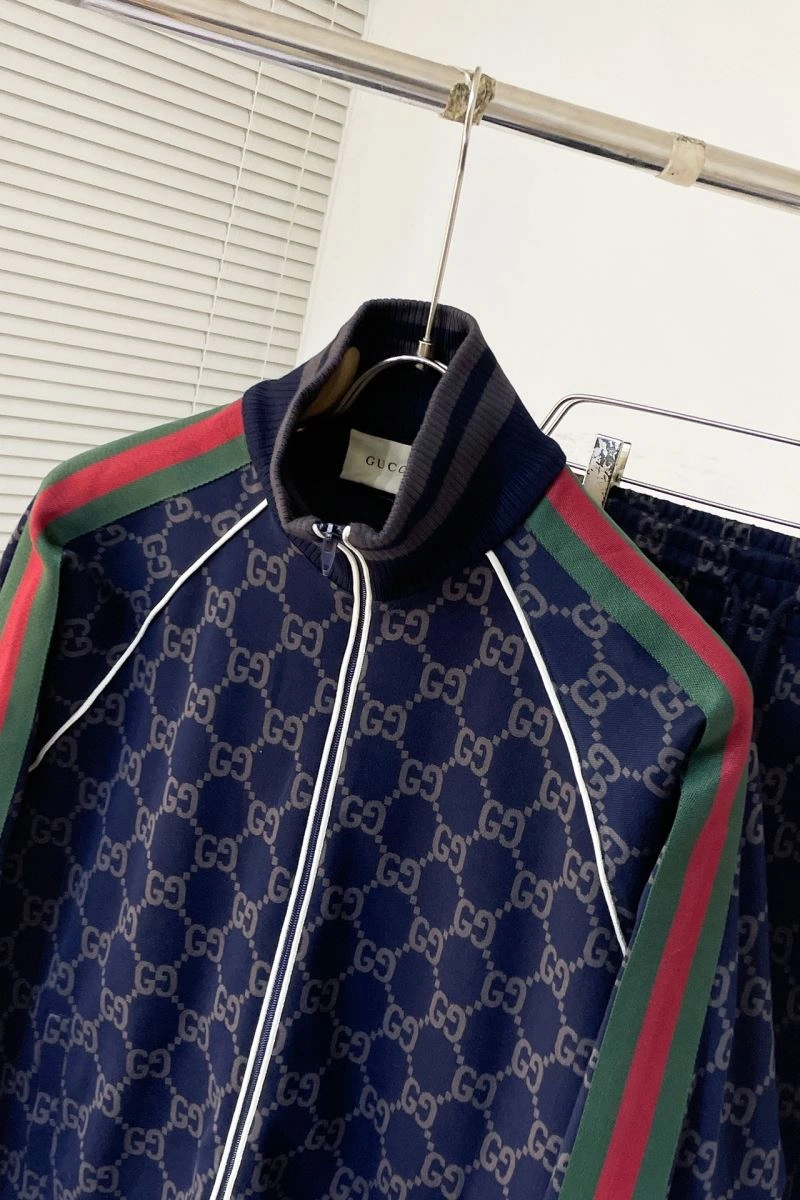 Gucci Long Suits Breathable 128883