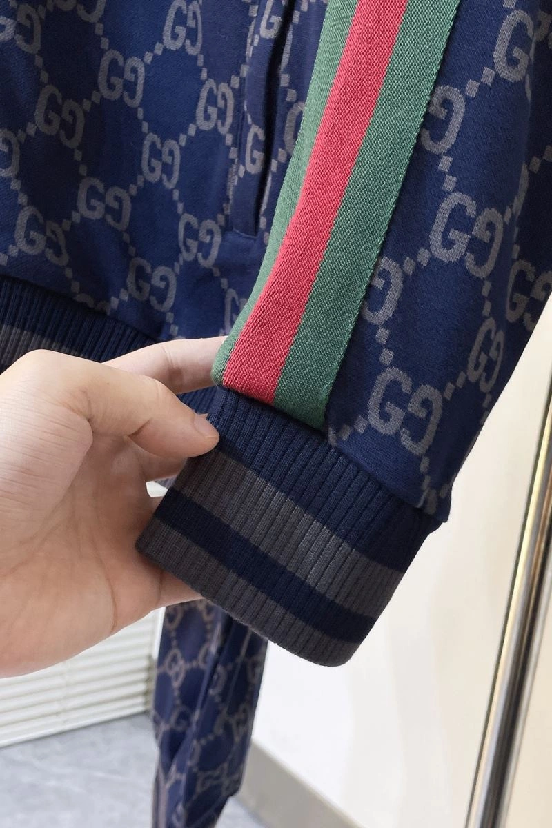 Gucci Long Suits Breathable 128883