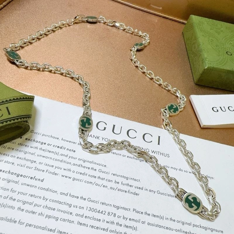 SmoothTexture Gucci Necklaces 245826