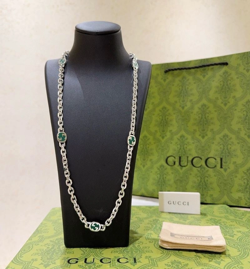 SmoothTexture Gucci Necklaces 245826