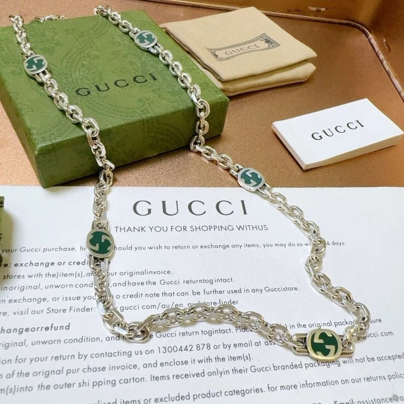 SmoothTexture Gucci Necklaces 245826