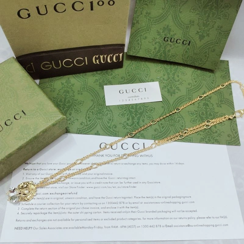 Classic Gucci Necklaces 246569