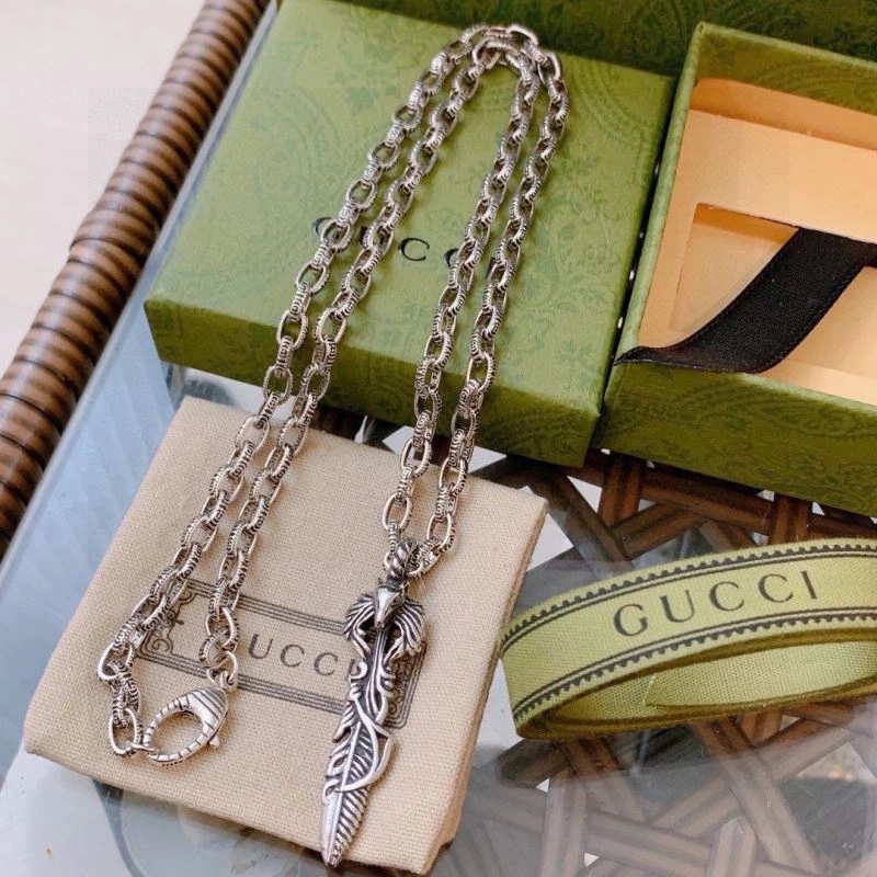 Gucci Necklaces ZipUp 246489