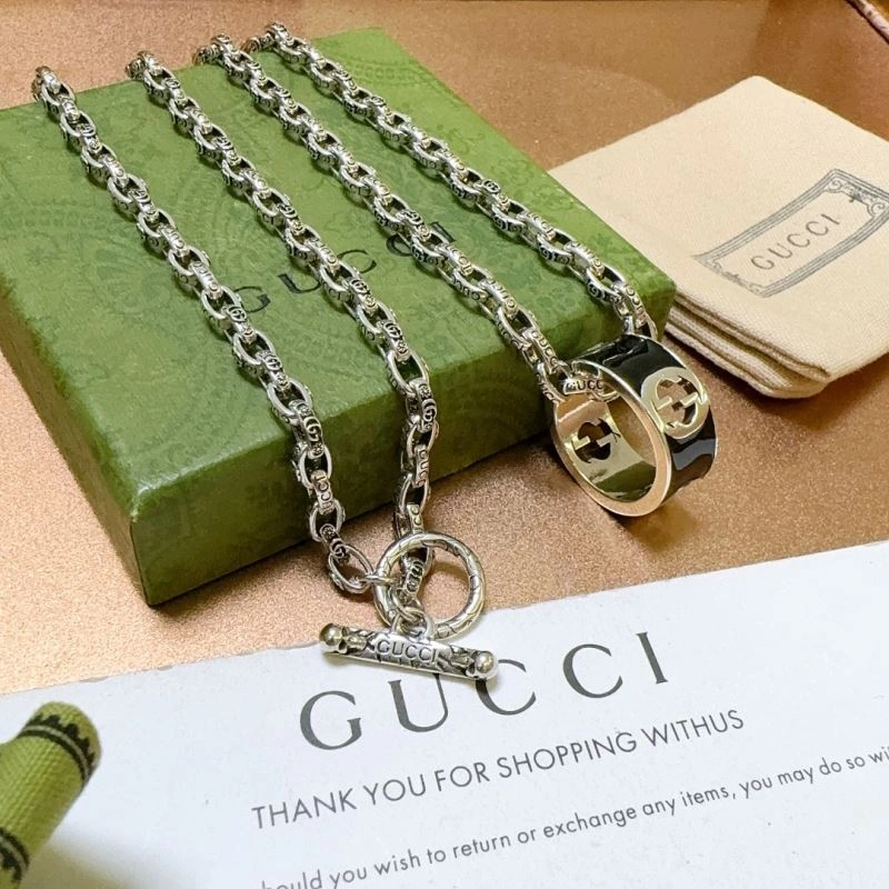 SmoothTexture Gucci Necklaces 246218