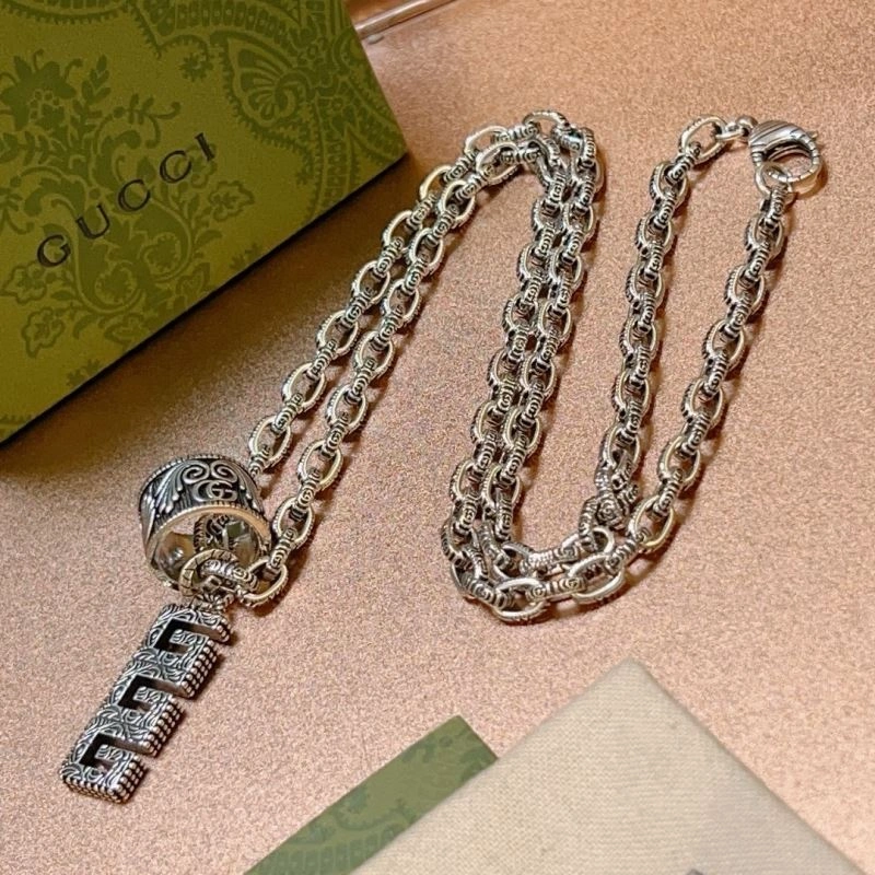 SmoothTexture Gucci Necklaces 246185