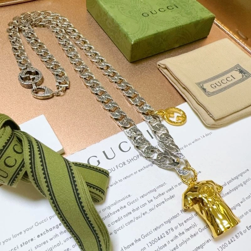 Compact Gucci Necklaces 246182