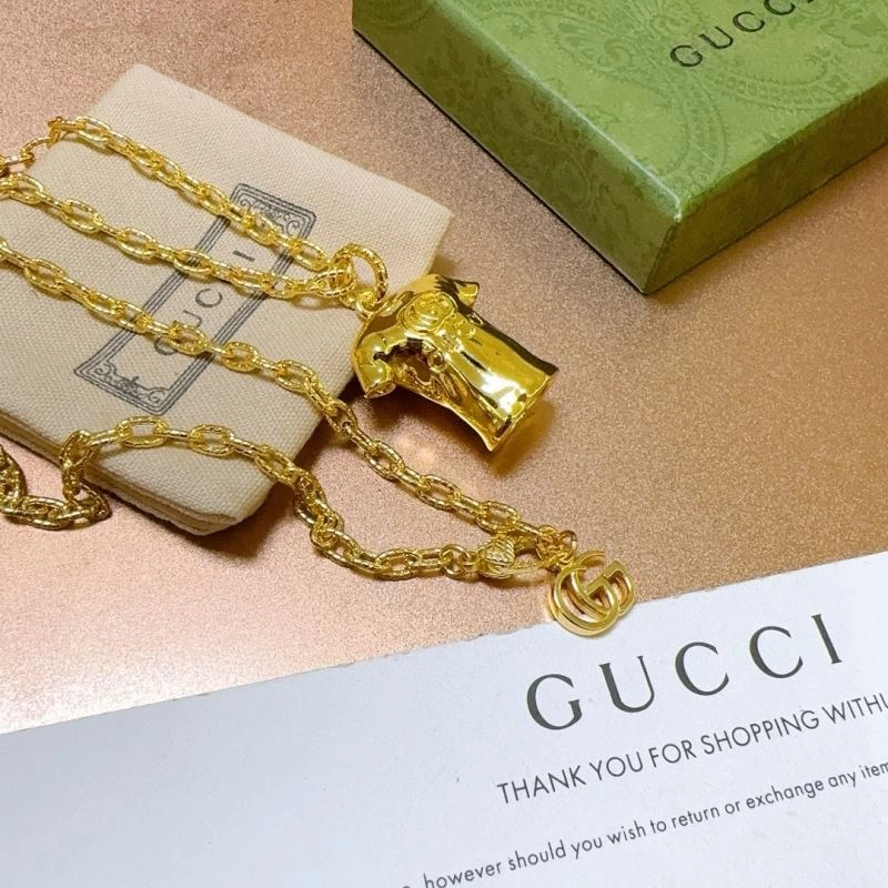 Gucci Necklaces ZipUp 245573