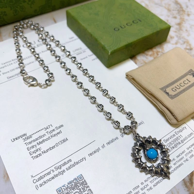 Gucci Necklaces WeatherProof 245363