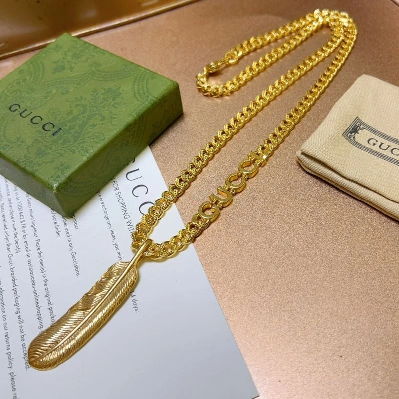SmoothTexture Gucci Necklaces 245371