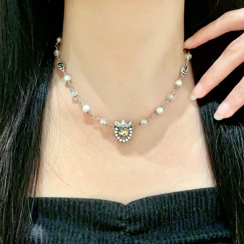 Cozy Gucci Necklaces 245045