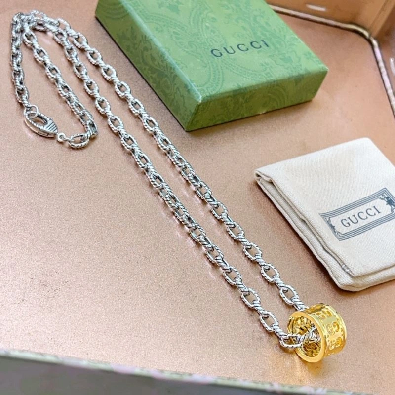 SmoothTexture Gucci Necklaces 244993